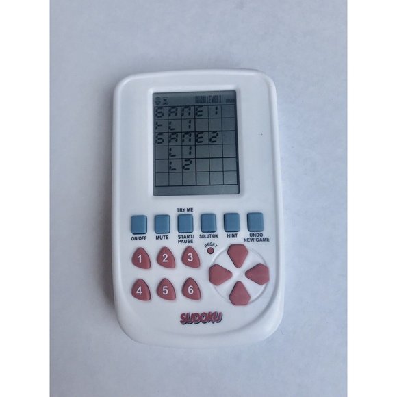SuDoku For Kids Electronic Hand Held Game New Sudoku Pocket Fun 3 Levels - Picture 4 of 5